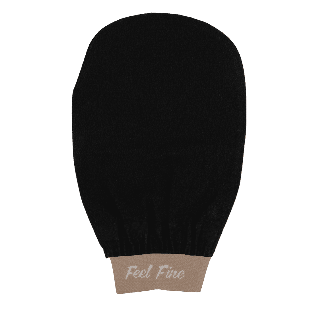 Extra-Thick Viscose Strawberry Legs Exfoliator Glove (Black, Body)