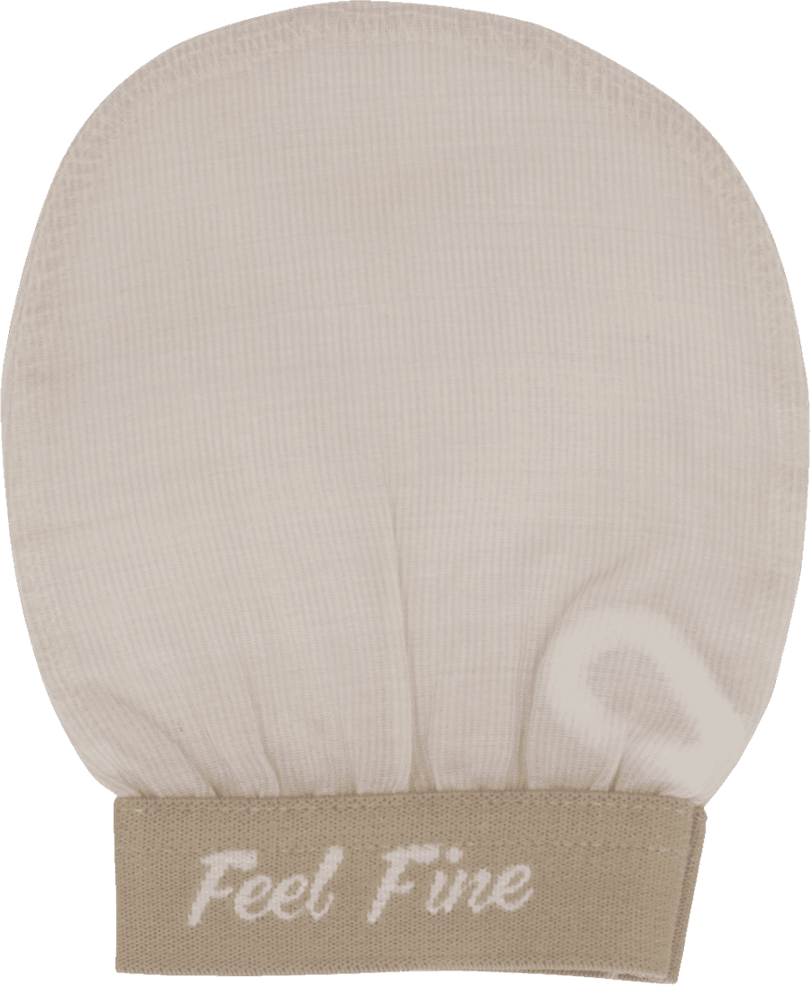 Raw Silk Face Exfoliating Glove — 100% Turkish Cocoon