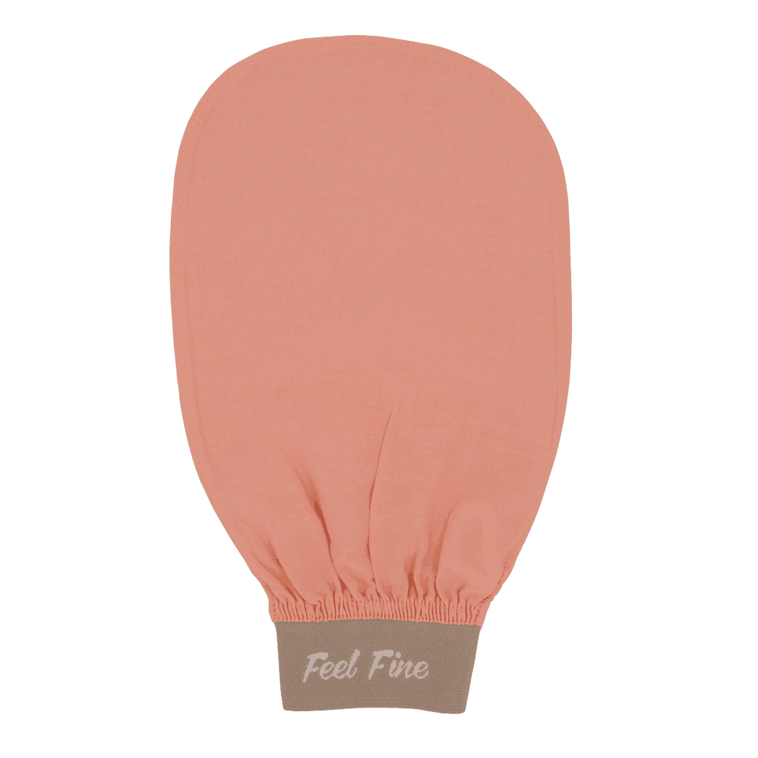 Vegan Exfoliating Glove - Plant Silk Hammam Kese (Salmon Pink)