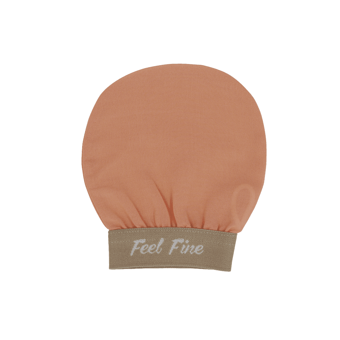 Vegan Face Exfoliating Mitt - Plant Silk Kese (Salmon Pink)