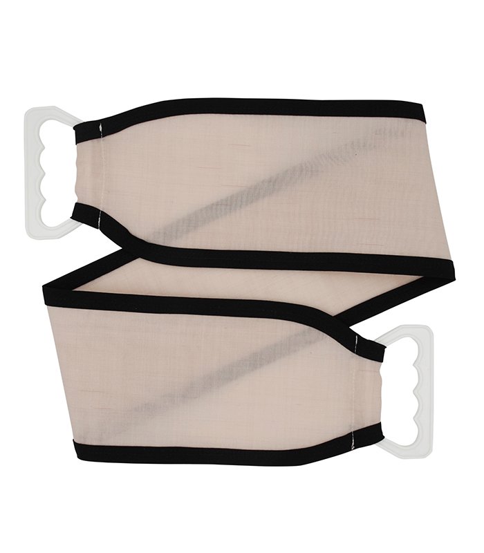 Silk Back Scrubber — 100% Raw Cocoon Silk