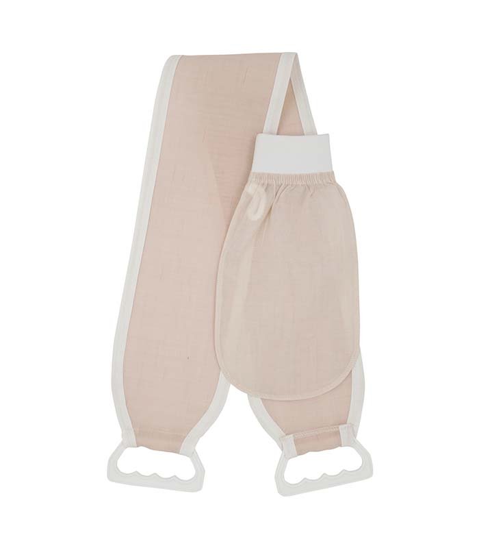 Silk Back Scrubber — 100% Raw Cocoon Silk