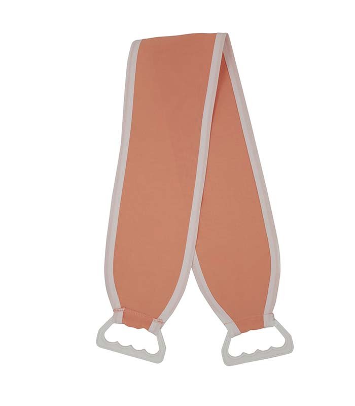 Plant-Silk Back Exfoliator Strap - Salmon Pink