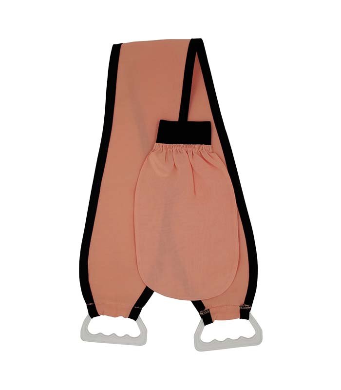 Plant-Silk Back Exfoliator Strap - Salmon Pink