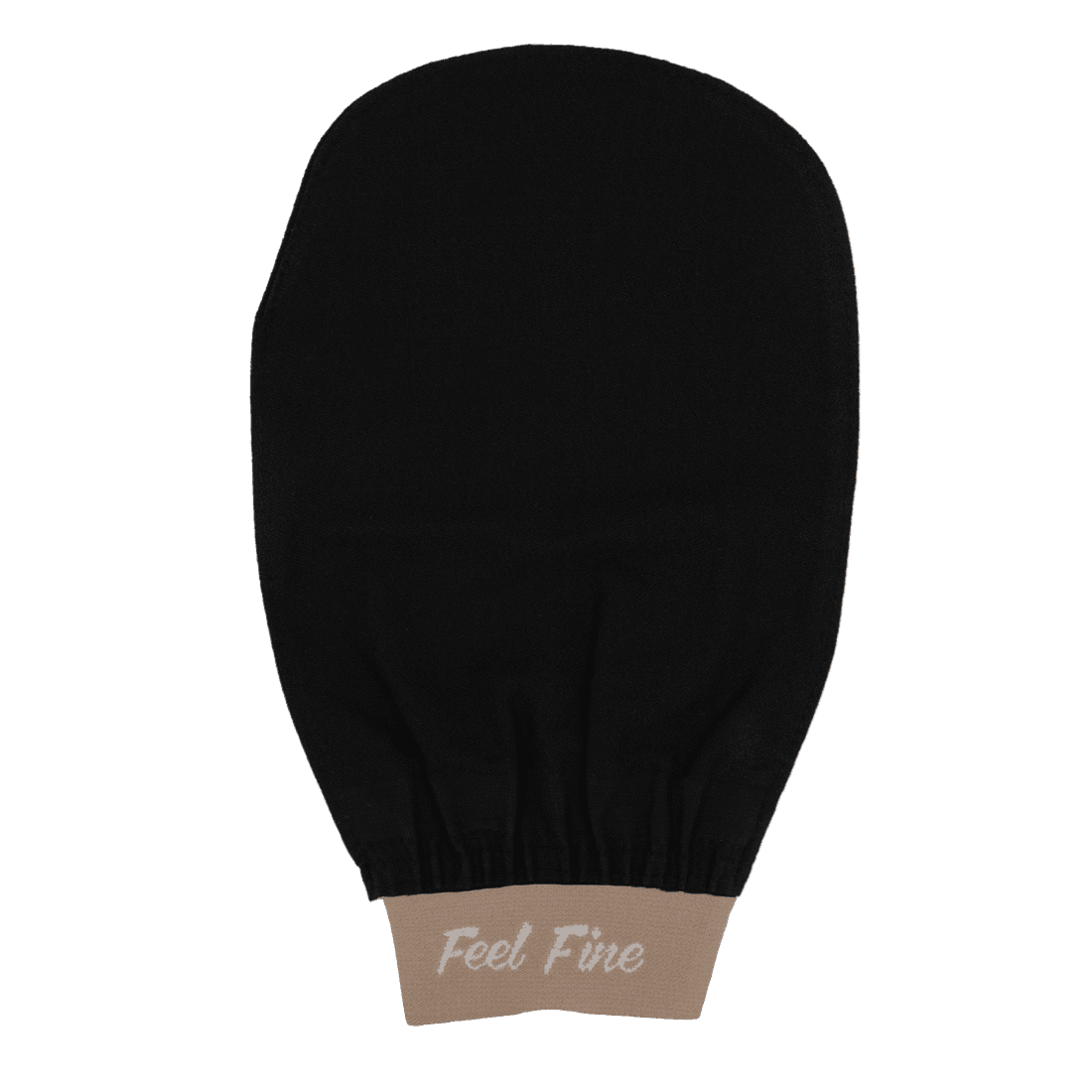 Extra-Thick Viscose Strawberry Legs Exfoliator Glove (Black, Body)