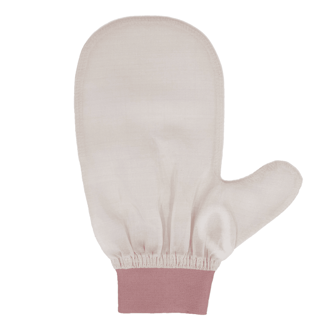 Raw Silk Body Exfoliating Mitt — Thumb Design