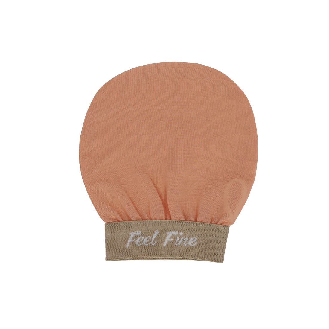 Vegan Face Exfoliating Mitt - Plant Silk Kese (Salmon Pink)